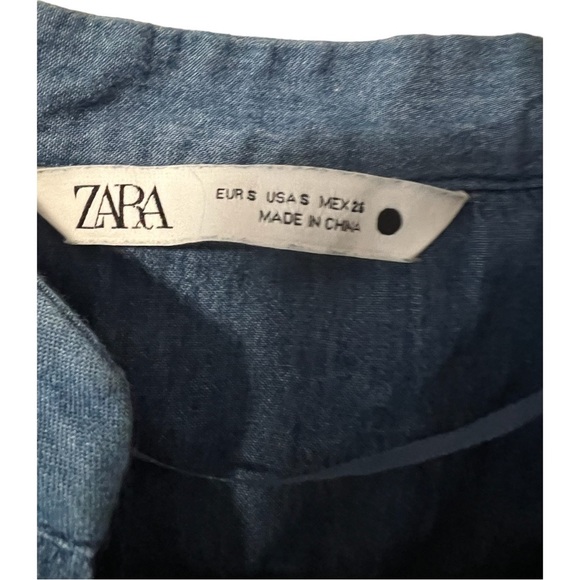 A Zara tunic top in size small - Picture 2 of 8